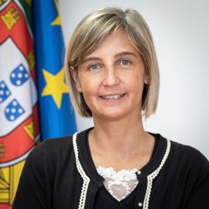 Portrait of Marta Temido, Minister of Health, Portuguese Republic