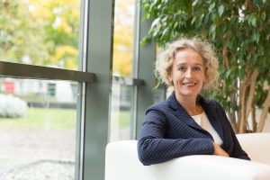 Portrait of Caroline Costongs, Managing Director of EuroHealthNet