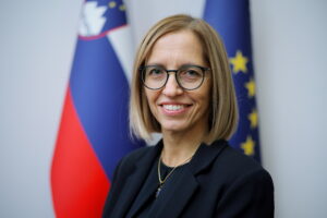 Portrait of Valentina Prevolnik Rupel, Minister of Health Republic of Slovenia
